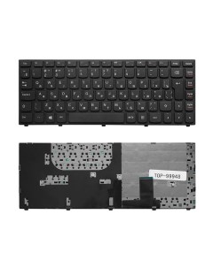 Клавиатура для Lenovo Yoga 13 Series черная TOP 99948 Topon
