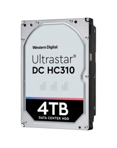 Жесткий диск HDD 4Tb Ultrastar DC HC310 3 5 7 2K 256Mb 512e SAS HUS726T4TAL5204 0B36048 Western digital