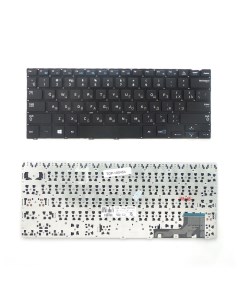 Клавиатура для Samsung NP915S3 Series черная TOP 100454 Topon