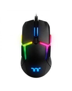 Мышь проводная Level 20 RGB 16000dpi оптическая светодиодная USB черный GMO LVT WDOOBK 01 Thermaltake