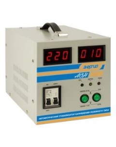 Стабилизатор напряжения АСН 3000 3000 VA 2 1 кВт клеммная колодка белый Е0101 0126 Энергия