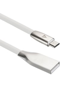 Кабель micro USB USB 1 2m белый Материал оплетки TPE Термоэластопласт U922 M1W Acd