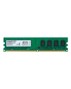 Память DDR2 DIMM 2Gb 800MHz CL6 1 8 В R3 Value Series Green R322G805U2S UG Amd