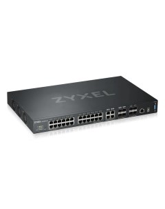 Коммутатор XGS4600 32 управляемый кол во портов 24x1 Гбит с кол во SFP uplink 4x10 Гбит с установка  Zyxel