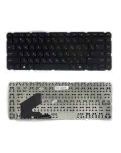 Клавиатура для HP Pavilion 14 b Series черная TOP 100408 Topon
