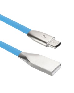Кабель Type C USB Материал оплетки TPE Термоэластопласт 1 2м синий U922 C2L Acd