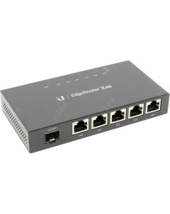 Маршрутизатор EdgeRouter X SFP LAN 5x1 Гбит с SFP 1x1 Гбит с WAN 1x1 Гбит сек ER X SFP Ubiquiti
