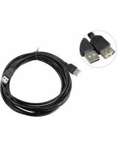 Кабель USB 2 0 AM USB 2 0 AF 3m черный USB02 10 87453 Defender