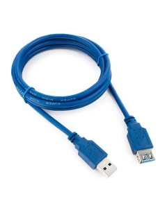 Кабель USB3 0 Am USB 3 0 AF 1 8m синий экранированный CCP USB3 AMAF 6 Cablexpert
