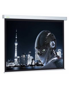 Экран для проектора настенно потолочный рулонный Wallscreen CS PSW 128x170 4 3 128x170 7см белый Cactus