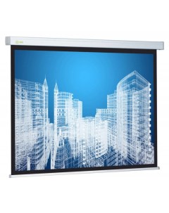 Экран для проектора настенно потолочный рулонный Wallscreen CS PSW 187x332 16 9 187x332см белый Cactus