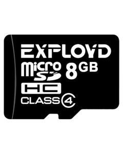 Карта памяти 8Gb microSDHC Class 4 Exployd