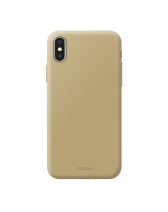 Чехол Air Case для смартфона Apple iPhone X золотистый 83322 Deppa