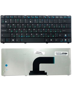 Клавиатура для ноутбука Asus N10 N10A N10C N10E N10J N10JC Eee PC 1101 Series черный TOP 100400 Topon