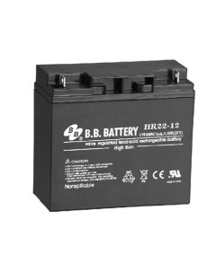 Аккумуляторная батарея для ИБП HR22 12 12V 20Ah новая замятие на углу Bb battery