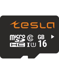 Карта памяти 16Gb microSDHC Class 10 UHS I U1 TSLMSD016GU1 Tesla