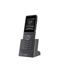 VoIP телефон W611W 4 линии цветной дисплей черный IP67 FLW611W Linkvil