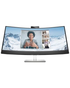 Монитор 34 Curved E34M G4 VA изогнутый 3440x1440 21 9 400кд м2 5мс 178 178 HDMI DisplayPort USB Type Hp