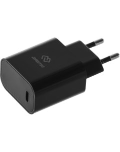 Сетевое зарядное устройство DGW2C 20Вт USB type C Quick Charge PD 3A черный DGW2C0F010BK Digma