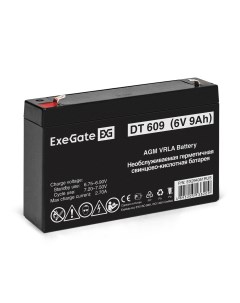Аккумуляторная батарея для ИБП DT 609 6V 9Ah EX294051RUS Exegate