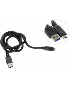 Кабель адаптер USB Type C USB 1м CU401 1M Vcom