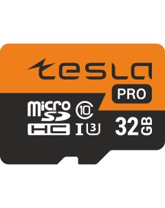 Карта памяти 32Gb microSDHC Pro Class 10 UHS I U3 TSLMSD32GU3 Tesla