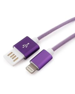 Кабель USB Lightning 8 pin 1 м фиолетовый CCB ApUSBp1m Cablexpert