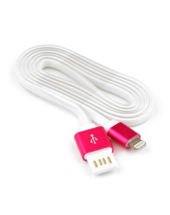 Кабель USB2 0 Am Lightning 8 pin 1m розовый металлик CC ApUSBr1m Cablexpert