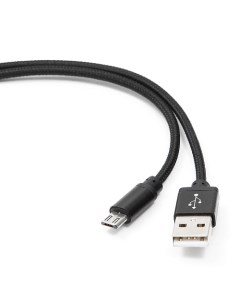 Кабель USB microUSB 5P 1m черный CC mUSB2bk1m Cablexpert