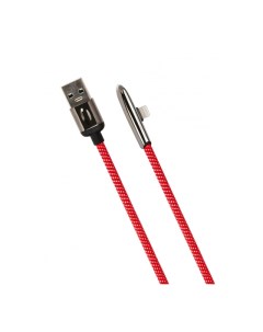 Кабель USB Lightning 8 pin угловой 2A 1м красный U34 SJ362USB02 Usams