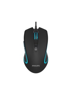 Мышь проводная G413 5600dpi оптическая светодиодная USB черный SPK9413 Philips