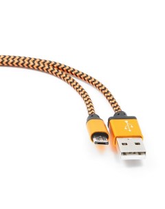 Кабель USB microUSB 5P 1m оранжевый CC mUSB2oe1m Cablexpert