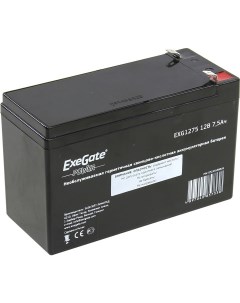 Аккумуляторная батарея для ИБП EXG1275 12V 7 5Ah Exegate