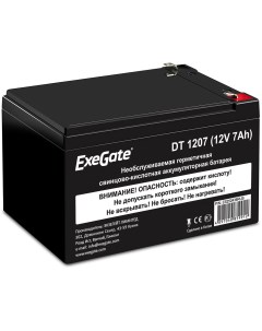 Аккумуляторная батарея для ОПС DT DT 1207 12V 7Ah ES252436RUS Exegate