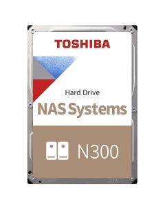 Жесткий диск HDD 6Tb NAS N300 3 5 7200rpm 256Mb SATA3 HDWG460UZSVA Toshiba