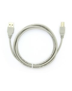 Кабель USB 2 0 AM USB 2 0 BM экранированный 1 8m серый Pro CCP USB2 AMBM 6G Cablexpert