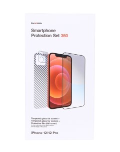 Защитное стекло для экрана и задней панели смартфона Apple iPhone 12 12 Pro 2 5D 3шт УТ000025027 Barn&hollis
