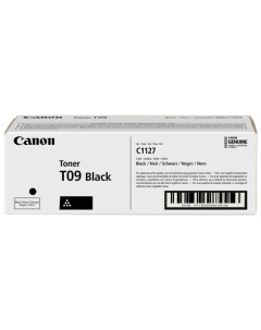 Картридж лазерный T09BK 3020C006 черный 7600 страниц оригинальный для i SENSYS X C1127iF C1127i C112 Canon