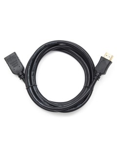 Кабель удлинитель HDMI 19M HDMI 19F v2 0 1 8 м черный Cablexpert