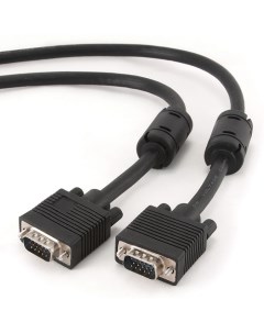 Кабель VGA 15M VGA 15M 1 8 м черный Cablexpert