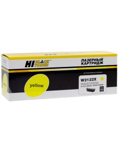 Картридж лазерный HB W2122X 212X W2122X желтый 10000 страниц совместимый для CLJ Enterprise M554dn 5 Hi-black