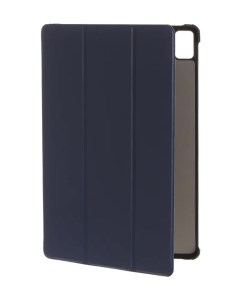 Чехол книжка для планшета Huawei MatePad Pro 12 6 пластик полеуритан синий УТ000029717 Red line