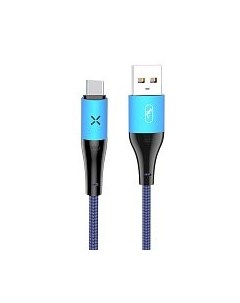 Кабель USB USB Type C 3A 1м синий S49T 206509 Skydolphin