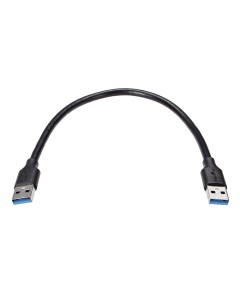 Кабель USB 3 0 Am USB 3 0 Am 30см черный TUS715 0 3M TUS715 0 3M Telecom