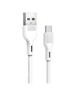 Кабель USB USB Type C быстрая зарядка 3A 1 м белый S03T 6973558960055 Skydolphin