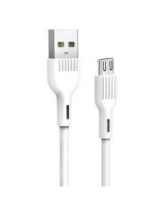 Кабель USB Micro USB 3A быстрая зарядка 1м белый S03V 206450 Skydolphin