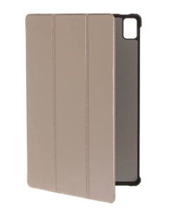 Чехол книжка для планшета Huawei MatePad Pro 12 6 пластик полеуритан золотой УТ000029713 Red line