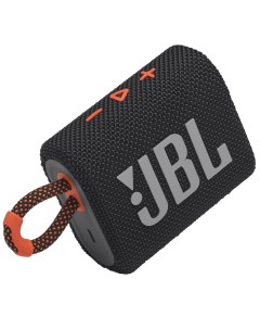 Портативная акустика GO 3 4 2 Вт Bluetooth черный оранжевый GO3BLKO Jbl