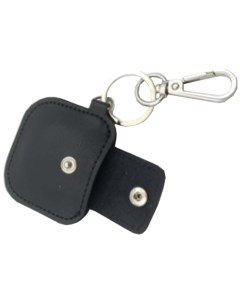 Брелок для метки AirTag с кольцом для ключей черный УТ000025693 Red line
