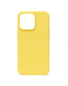 Чехол-накладка Activ Full Original Design для смартфона Apple iPhone 13 Pro, силикон, желтый (133272)